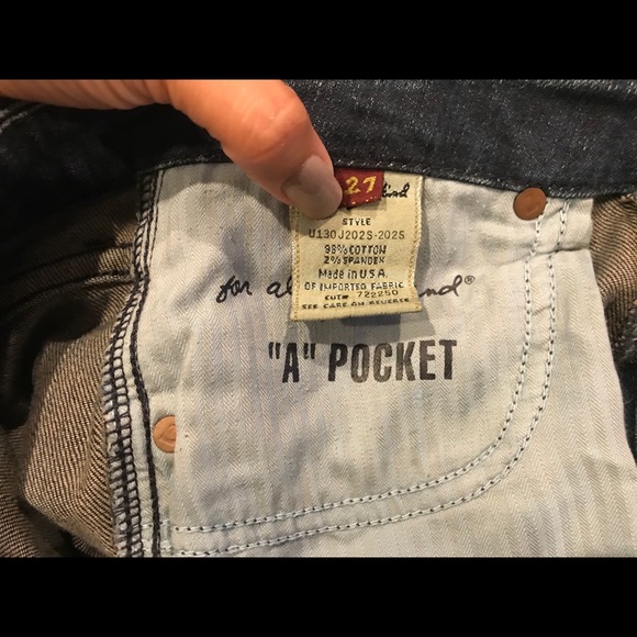 7 For All Mankind “A” Pocket Jeans - Picture 5 of 5
